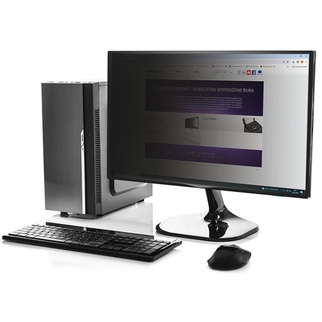 Filtr prywatności na monitor 23.8 cala