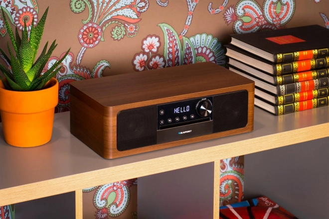Mikrofon wszystko w jednym Bluetooth, HDMI ARC, wejście optyczne CD/MP3/USB/AUX Zegar/Budzik