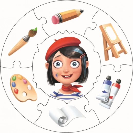 Twórcza malarka wspiera kreatywność