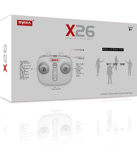 Syma czarny RC Dron X26