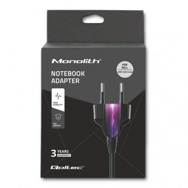 Adapter do notebooka Dell 65W 19.5V 3.34A