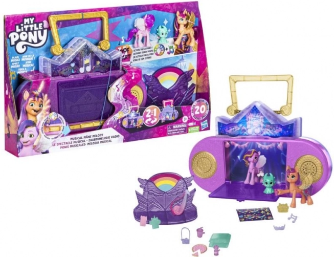 My Little Pony musicalowy zestaw 2 w 1 z księżniczką Pipp