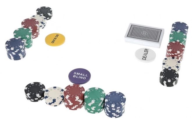 Poker - zestaw 300 żetonów w HQ walizce