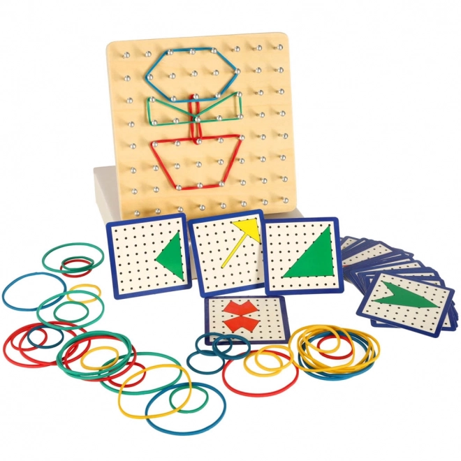 Drewniana deska Geoboard