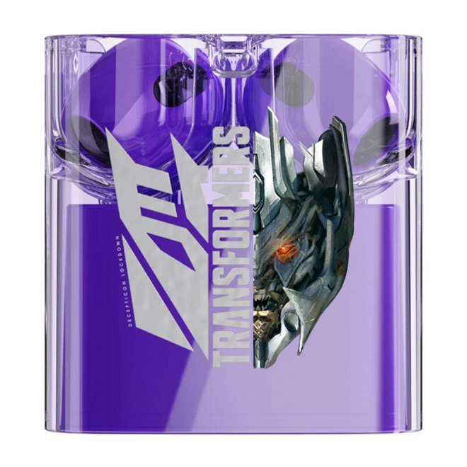 Bezprzewodowe słuchawki TWS Transformers fioletowy