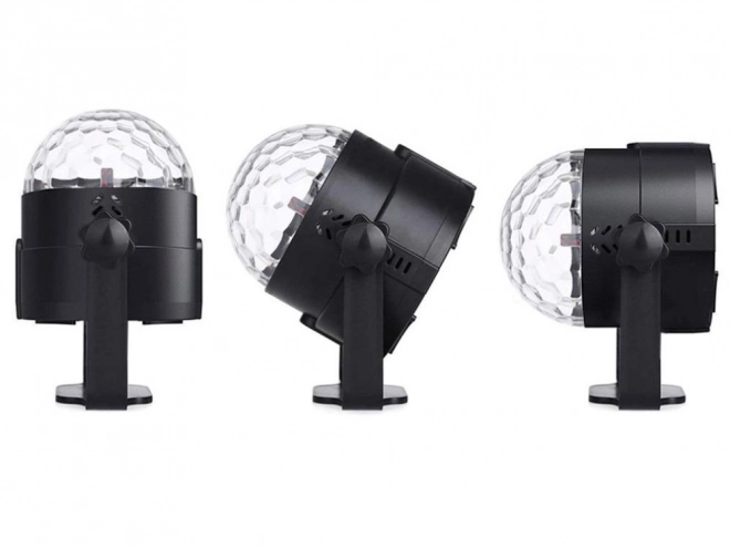 Kula dyskotekowa LED reflektor projektor RGB