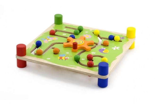 Viga Trop i Śledź Montessori Drewniana Gra Dydaktyczna
