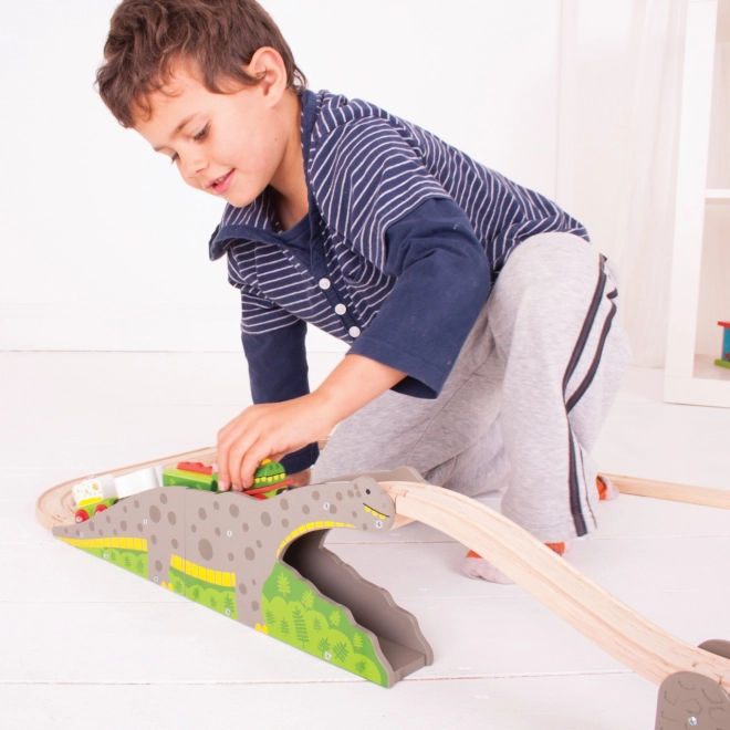 Bigjigs Rail Dinozaurzy most