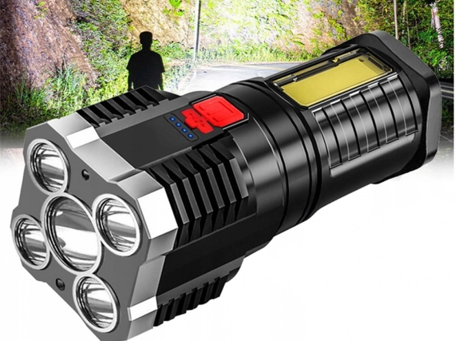 Ładowalny reflektor LED campingowy
