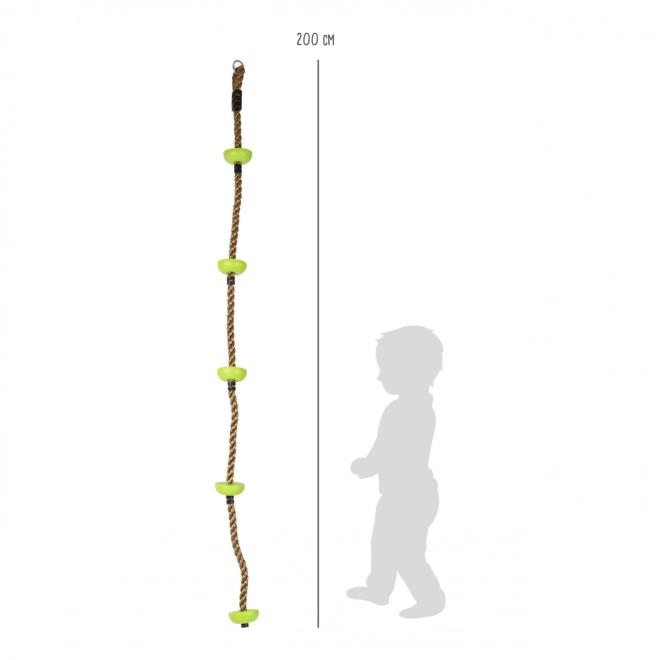 Small Foot dziecięca lina wspinaczkowa z dyskami Sky 200 cm