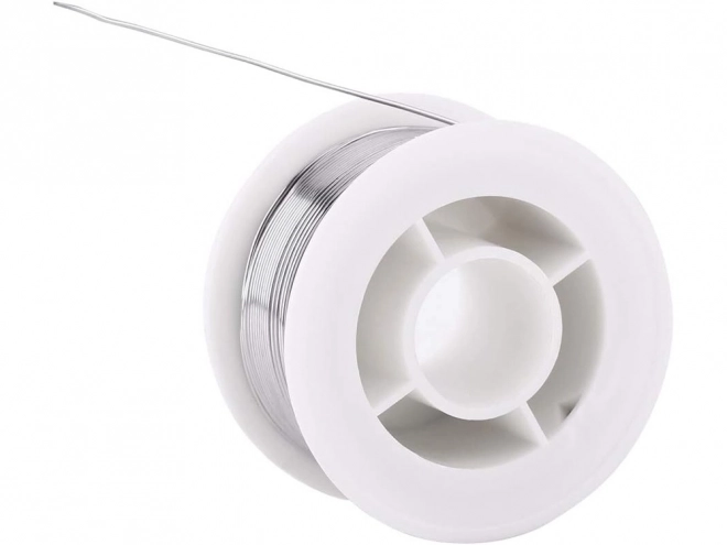 Cyna do lutowania z topnikiem 80g 1mm
