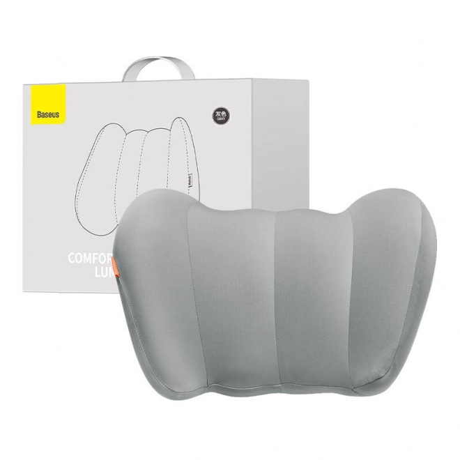 Lędźwiowa poduszka do samochodu Baseus Comfort Ride (szara)