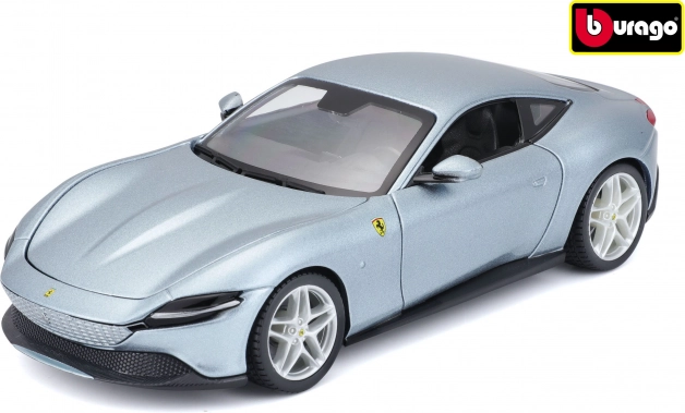 Model Ferrari Roma w skali 1:24 szary
