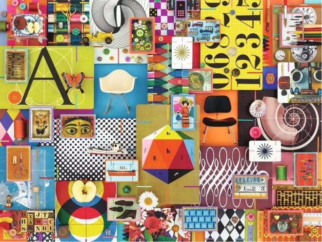 Ravensburger puzzle Eames House of Cards 1500 elementów