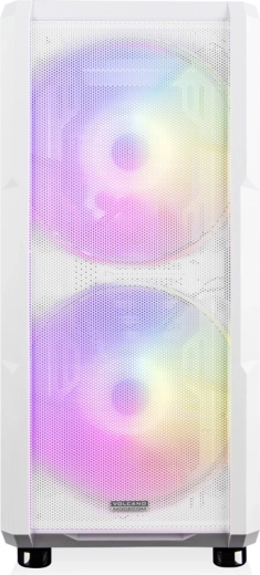 Maksymalny przepływ powietrza z panelem mesh i ogromnymi wentylatorami 200 mm ARGB