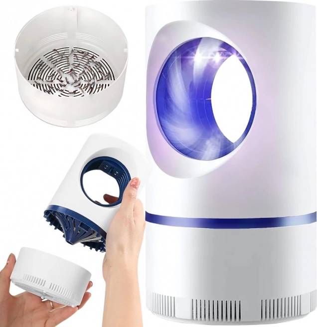 Lampa UV przeciw komarom i muchom z elektrycznym odławiaczem