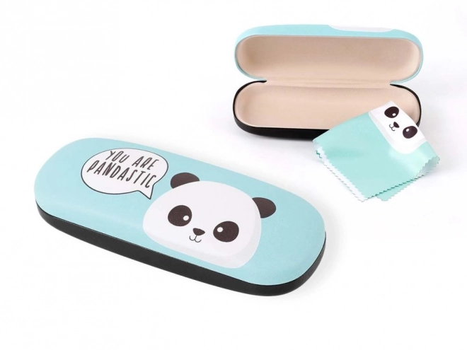 Etui na okulary z pandą