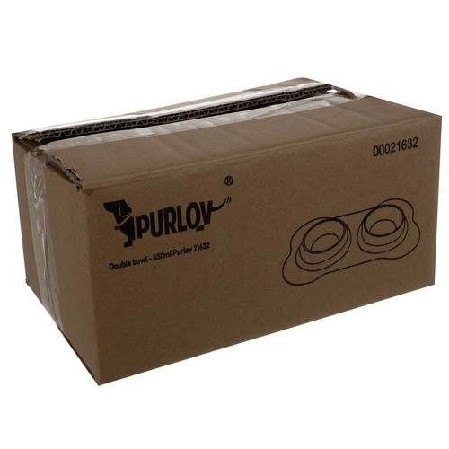 Podwójna miska - 450 ml Purlov 21632