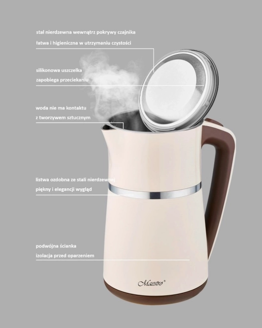 Elektryczny czajnik Maestro 1,7 l