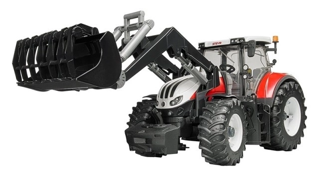 Bruder traktor Steyr Terrus CVT z ładowaczem czołowym