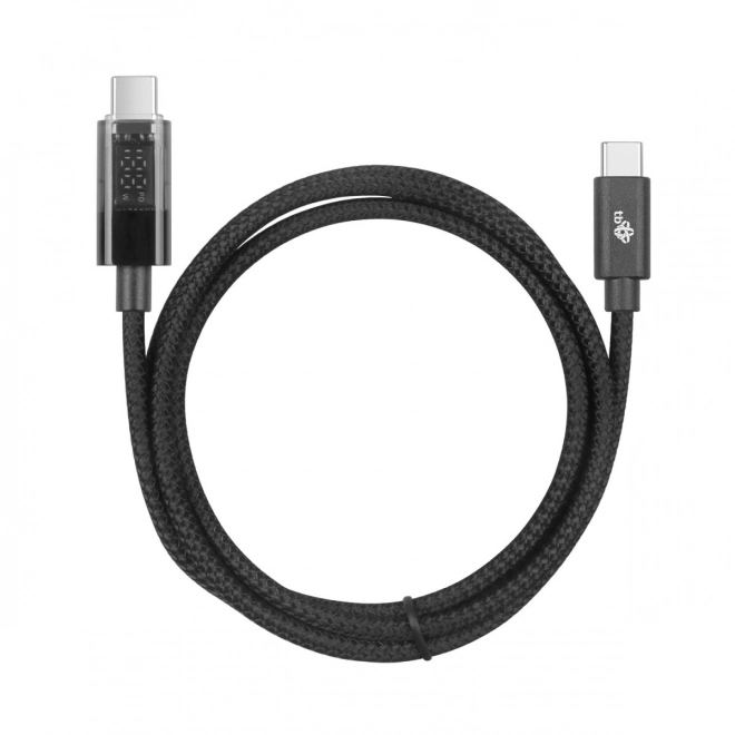 Kabel USB-C do USB-C z wskaźnikiem LED mocy ładowania (1 m, 100 W)