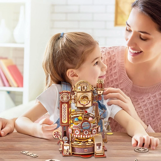 RoboTime 3D układanka kulkowa fabryka czekolady