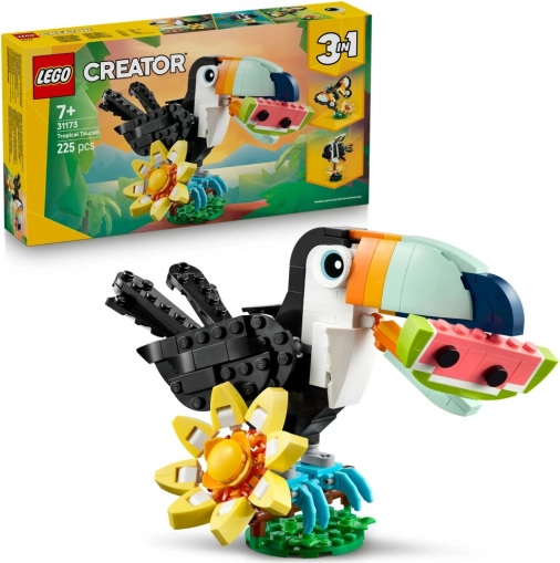 creator 3w1: tropikalny tukan – zestaw 3 w 1