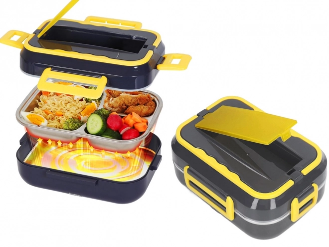 Elektryczny podgrzewany lunchbox do samochodu roboczego