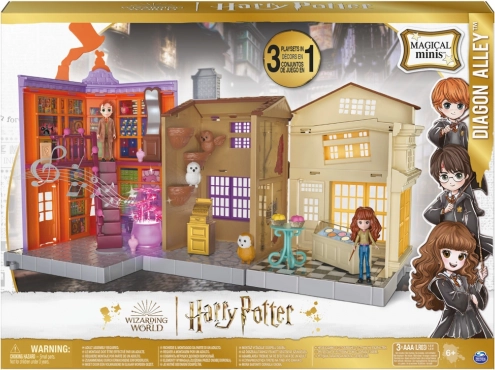 Harry Potter Ulica Pokątna – zestaw do zabawy z figurkami i sklepami