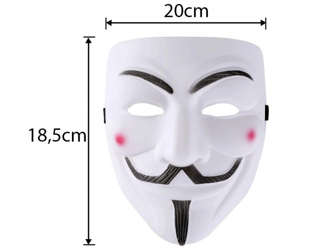 Maska Halloween Anonymous Vendetta Acta Protest