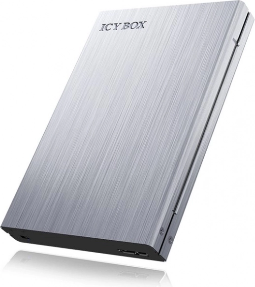 ICY BOX zewnętrzna aluminiowa obudowa dla dysku 2,5" SATA z ochroną przed zapisem (USB 3.0 UASP)