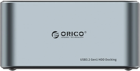 ORICO stacja dokująca dla dysków 2.5"/3.5" HDD/SSD z klonowaniem, USB 3.2 Gen1 5 Gb/s, USB‑C do USB‑C/USB‑A (czarna)