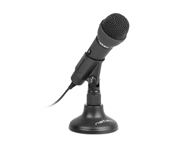 Stabilny stojak i długi kabel