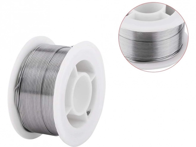 Cyna do lutowania z topnikiem 80g 1mm