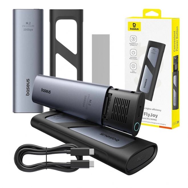 Obudowa na SSD Baseus FlyJoy (szary)
