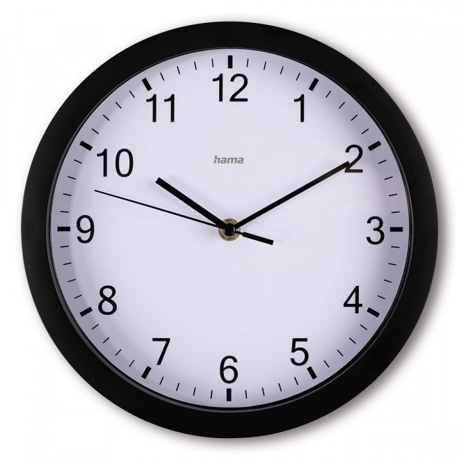 Zegar ścienny Elba 25 cm czarny