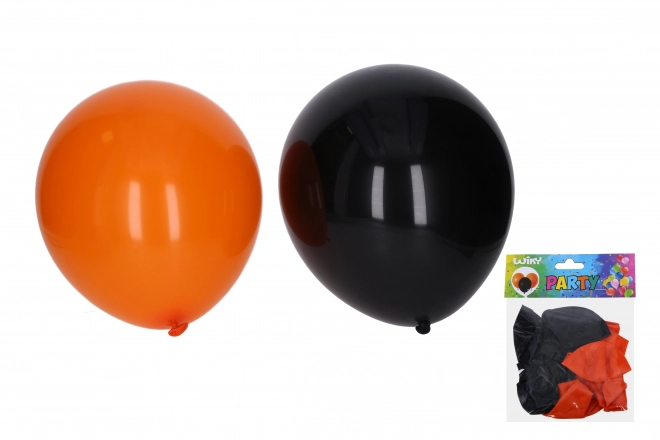 Halloweenowe balony dmuchane 30 cm - 10 sztuk