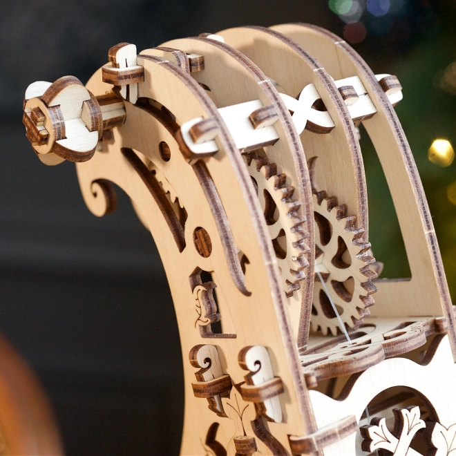 Ugears 3D drewniane mechaniczne puzzle Hurdy-Gurdy