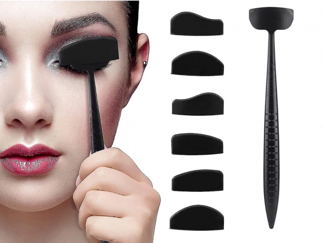 Zestaw silikonowych szablonów do eyelinerów