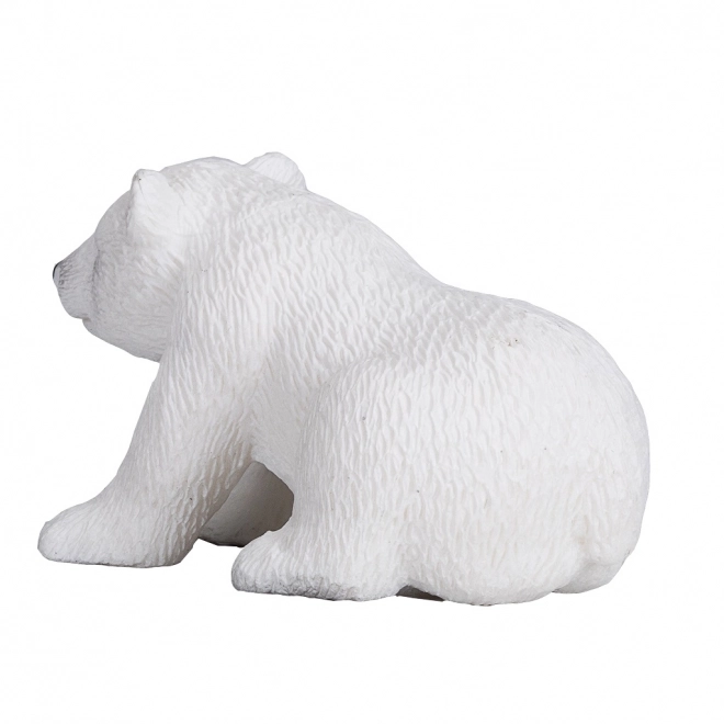 Figurka niedźwiedzia polarnego siedzącego