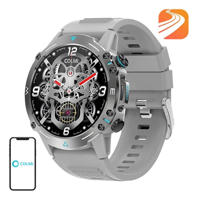 Inteligentne Zegarki Colmi M42 srebrne