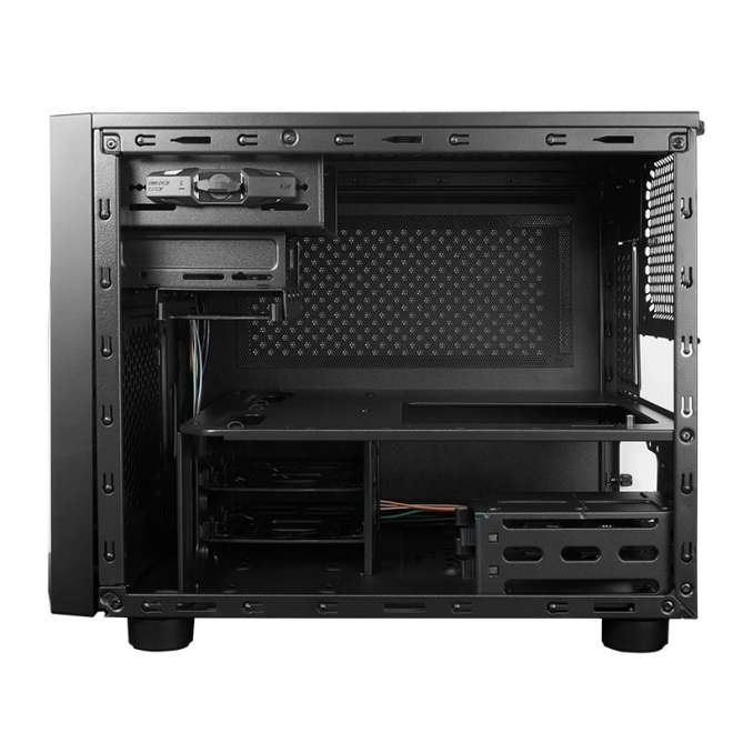 Czarna obudowa komputerowa mATX Cube Mesh Series