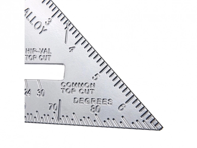 Aluminiowy kątownik z grawerowanymi oznaczeniami 180 mm