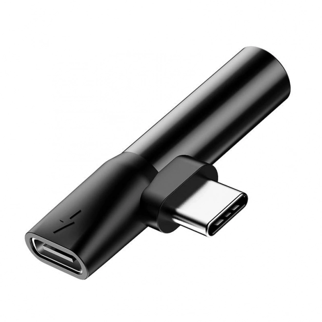 Adapter audio USB-C na mini jack 3,5 mm USB-C (czarny)