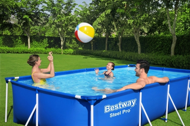Basen stalowy Bestway Steel Pro 400 x 211 x 81 cm