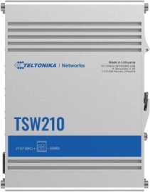 Przemysłowy przełącznik ethernetowy Teltonika TSW210 2x SFP 8x GbE montaż na szynie DIN