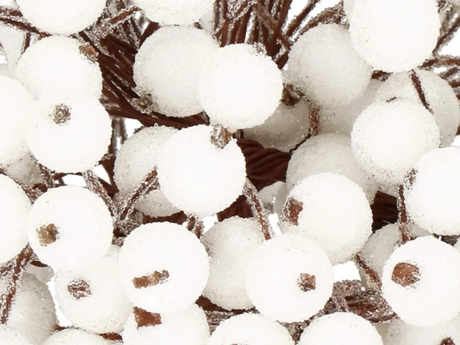 Świąteczne ozdoby Rowan Frosted White 5 szt.