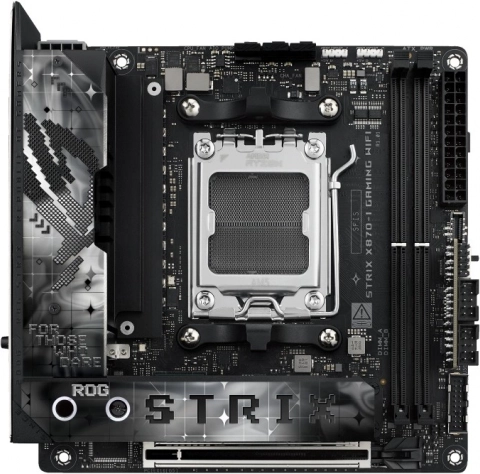 Płyta główna ROG Strix X870‑I Gaming WiFi (AM5, DDR5, USB4/USB‑C, HDMI)