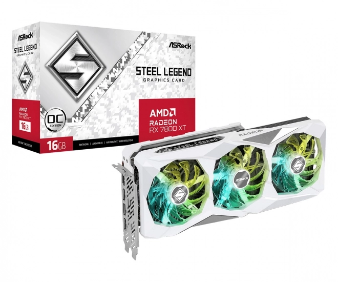 Karta graficzna Radeon RX 7800 XT Steel Legend OC 16G