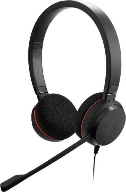 Jabra Evolve 20 stereo zestaw nagłowny z USB‑A/USB‑C (MS)